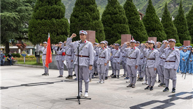 弘扬长征精神 砥砺初心使命——博览集团赴泸定县开展党史学习教育主题活动