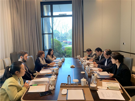 四川国际博览集团与西班牙驻华大使馆一等经济商务参赞方少龙举行座谈