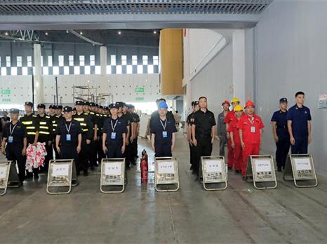 以练为战｜第十九届西博会安全生产应急演练在西博城举行